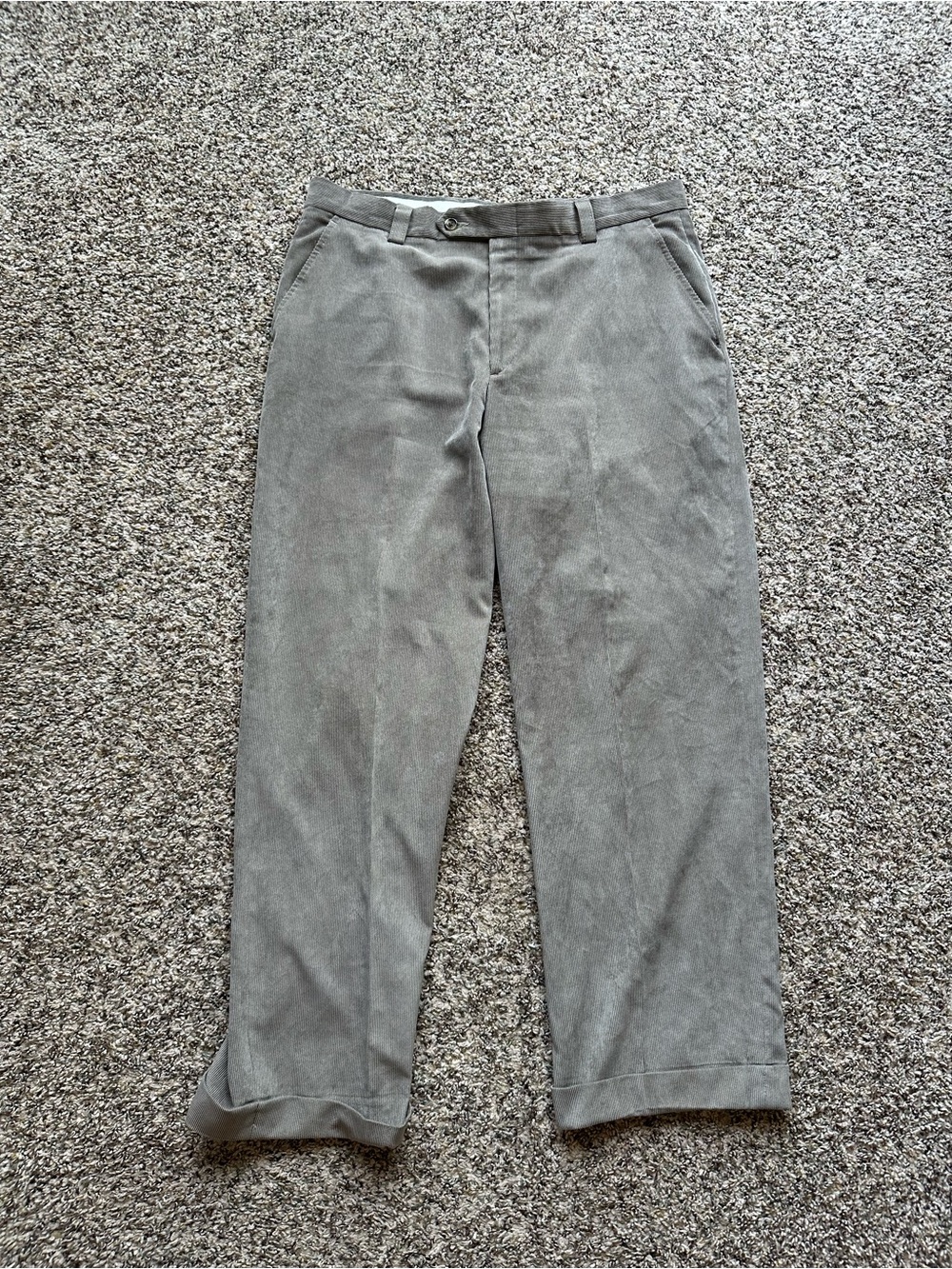 Mens Designer Berle corduroy Pants 36 x28